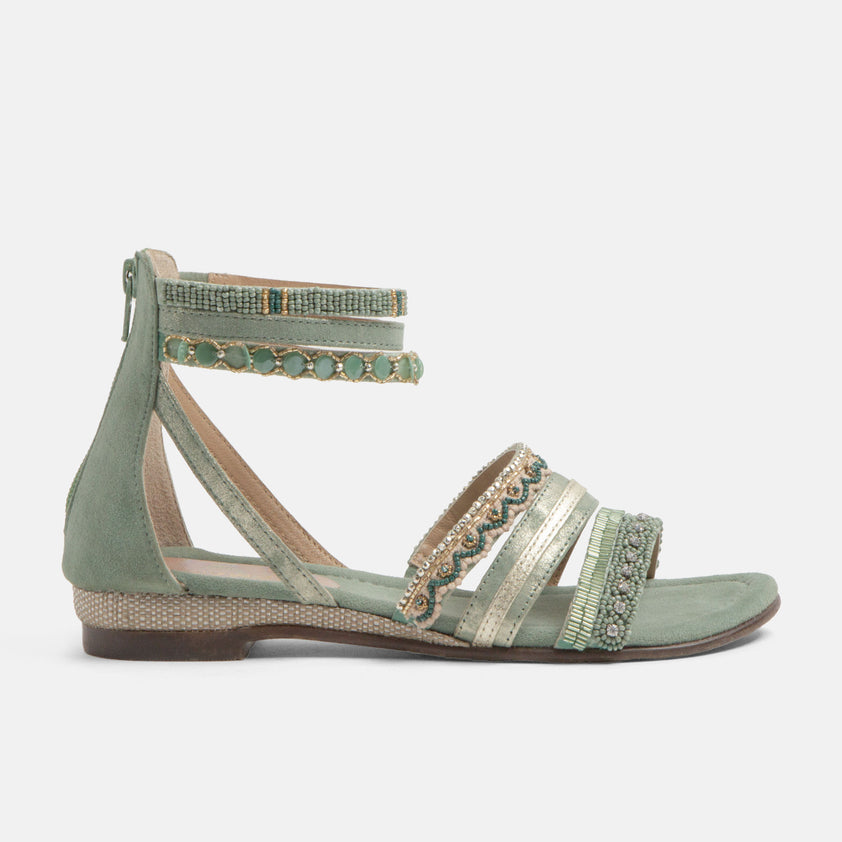 Jovena Dames Sandalen Sage