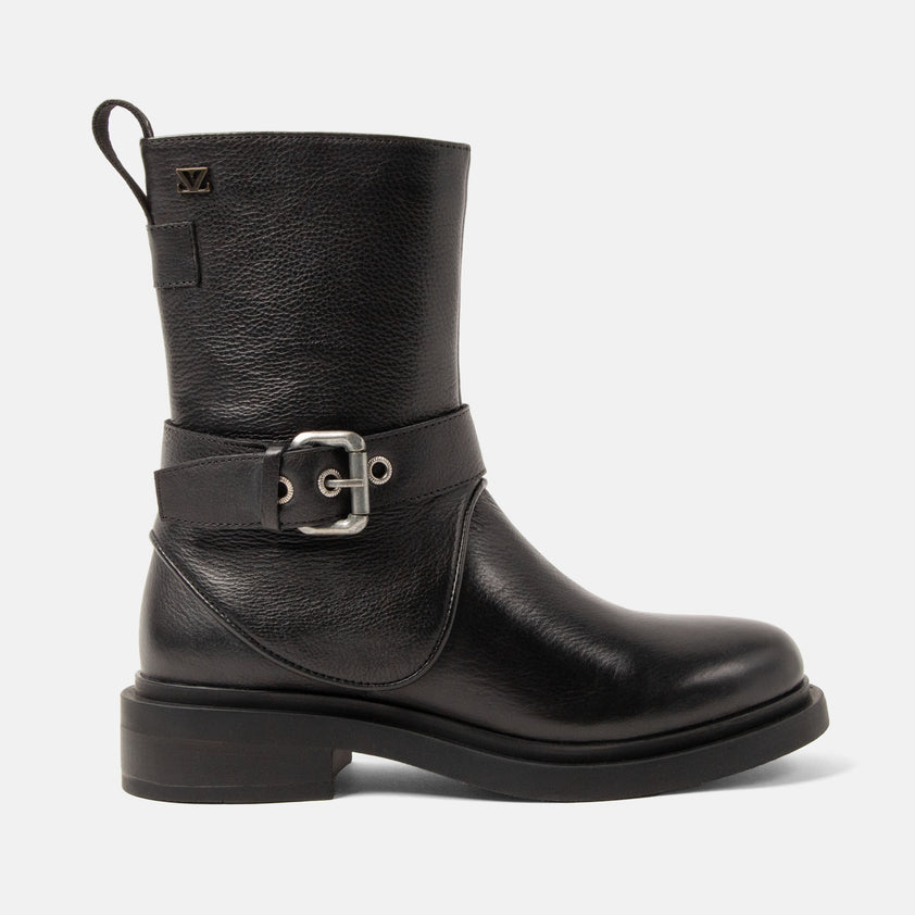 Erin Dames Boots Leer Black