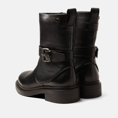 Erin Dames Boots Leer Black