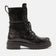 Lex Dames Veterboots Leer Black