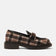 Oxford Dames Loafers Tartan Black