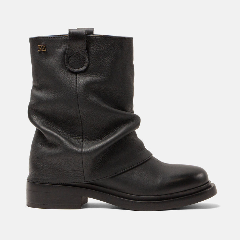 Tari Dames Boots Leer Black