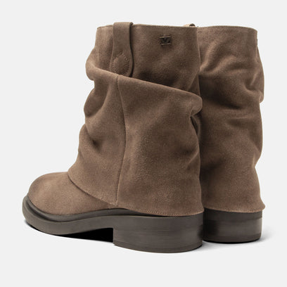 Tari Dames Boots Suede Taupe