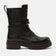 Jessie Dames Veterboots Leer Black
