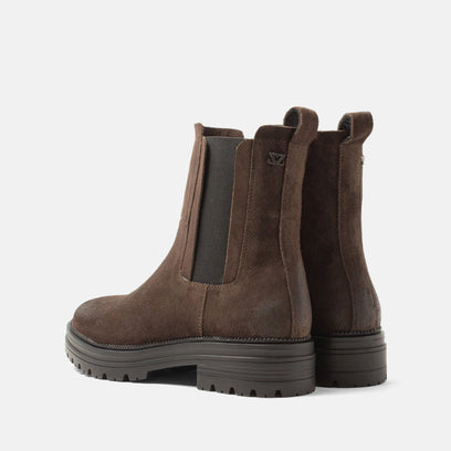 Nola Dames Boots Suede Brown