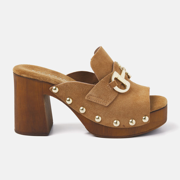 Dames Clogs 31.230 Cuoio Dames Clogs 31.230 Cuoio