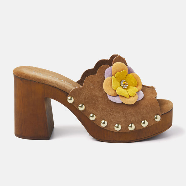 Dames Clogs 31.231 Cuoio Multi Dames Clogs 31.231 Cuoio Multi