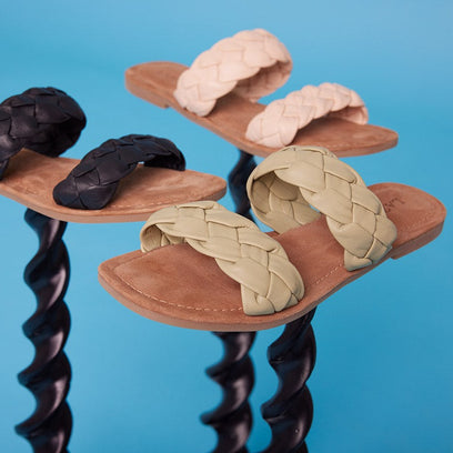 Dames Slippers 33.501 Green