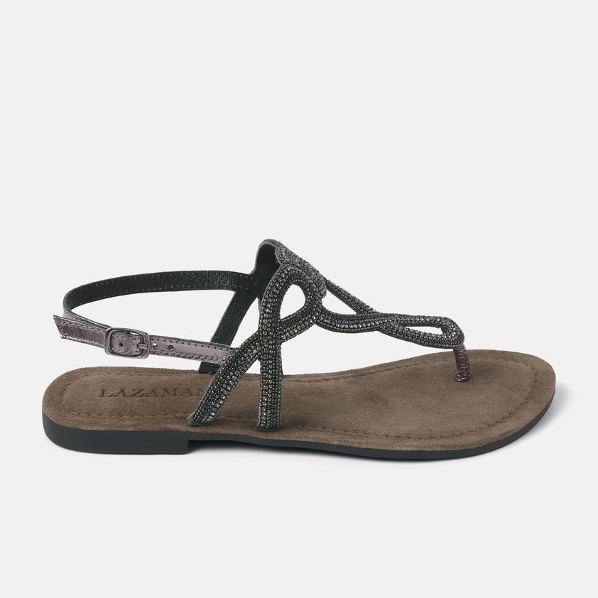 Dames Sandalen 33.510 Pewter