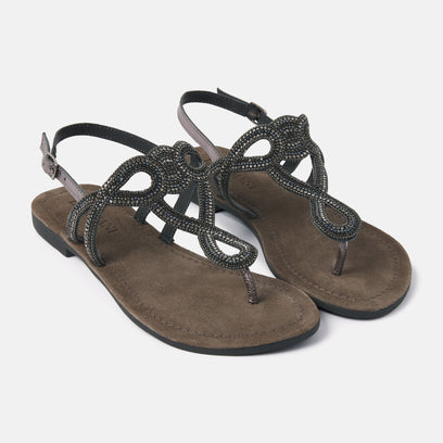 Dames Sandalen 33.510 Pewter