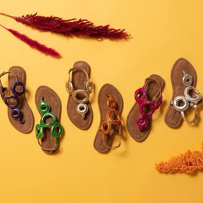 Dames Sandalen 33.543 Green