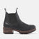 Lia Dames Chelsea Boots Leer Black