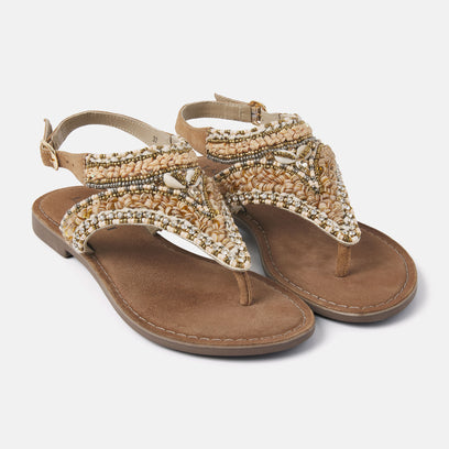 Dames Sandalen 75.293 Beige