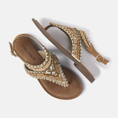 Dames Sandalen 75.293 Beige