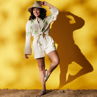 Estella Dames Sandalen Leer Taupe