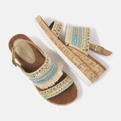 Dames Sandalen 75.399 Beige