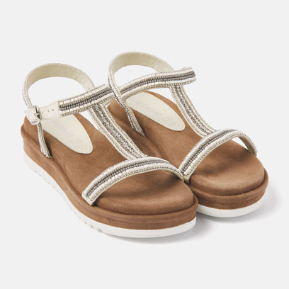 Dames Sandalen 75.417 White