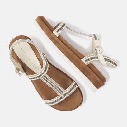 Dames Sandalen 75.417 White