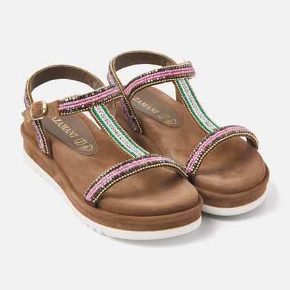 Dames Sandalen 75.417 Pink Multi