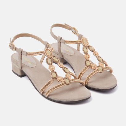 Dames Sandalen 85.379 Biscuit