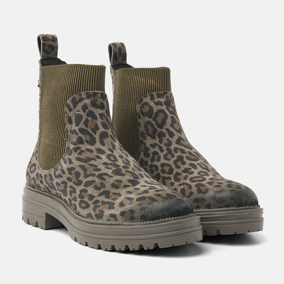 Dames Chelsea Boots 85.611 Leopard