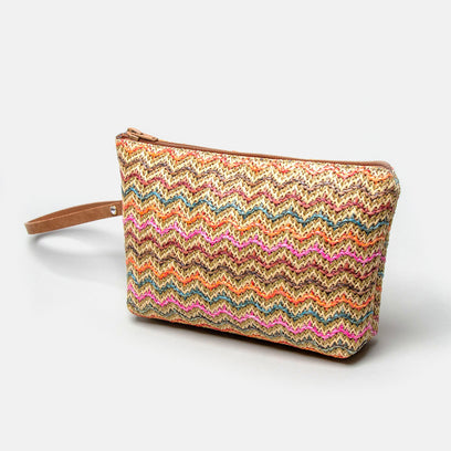 Elba Raffia Tasje Small Multi