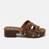Aria Dames Clogs Suede Leopard