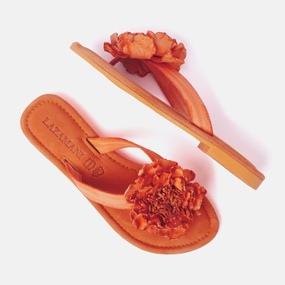 Dames Slippers 33.517 Orange