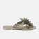 Daisy Leren Dames Slippers Sage