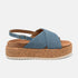 Iria Dames Sandalen Denim