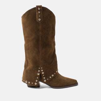 Jane Dames Laarzen Suede Moss