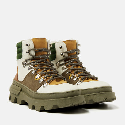 Vere Dames Hiking Boots Leer Green