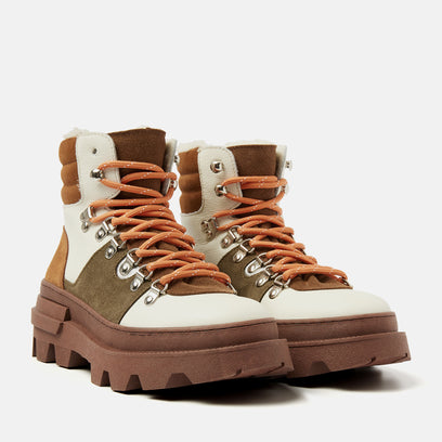 Vere Dames Hiking Boots Leer Rust