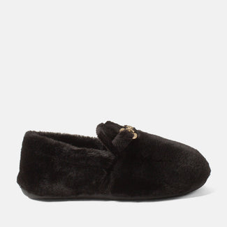 Floor Dames Pantoffels Black
