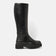 El Dames Laarzen Leer Black