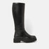 El Dames Laarzen Leer Black
