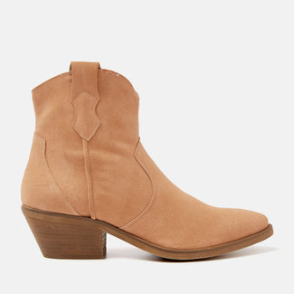 Suede cowboylaarzen