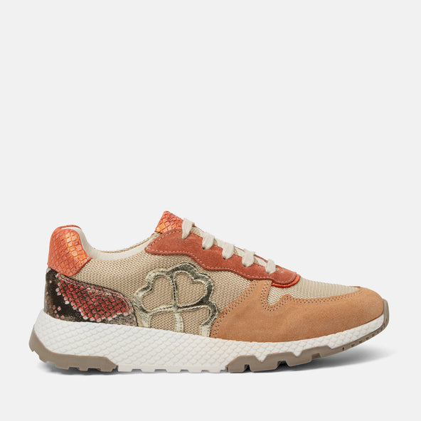 Oslo Dames Sneakers Apricot