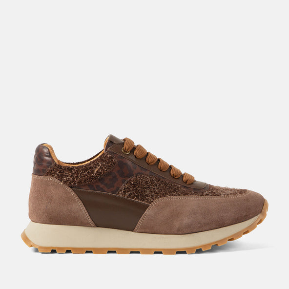 Novi Dames Sneakers Brown