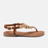Maritza Dames Sandalen Leer Tan