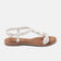 Aida Dames Sandalen Leer White