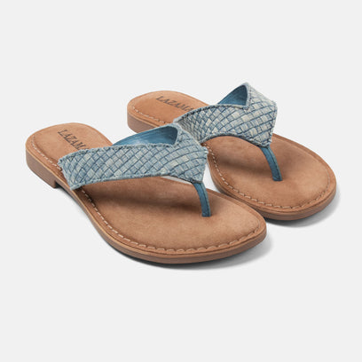 Vera Dames Slippers Denim