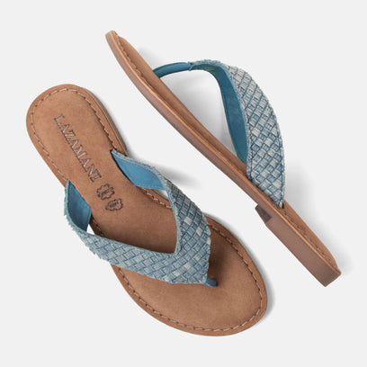 Vera Dames Slippers Denim