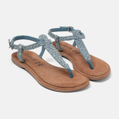 Eva Dames Sandalen Denim