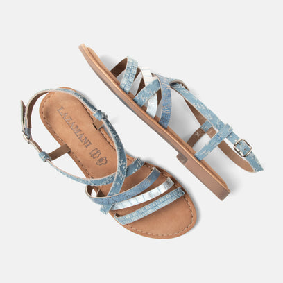 Zuri Dames Sandalen Denim