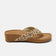 Liv Dames Teenslippers Leer Offwhite