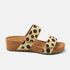 Ellie Dames Slippers Leer Beige