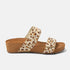 Ellie Dames Slippers Leer Offwhite