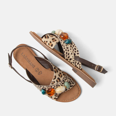 Marika Dames Sandalen Leopard