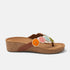 Mare Dames Teenslippers Leer Multi